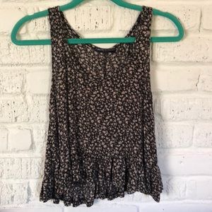 Floral tank top